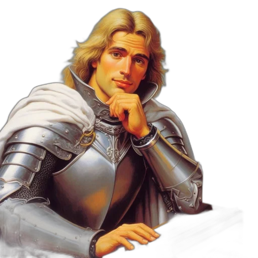 sword, photorealistic, fantasy art, oil painting transparent PNG cut-out