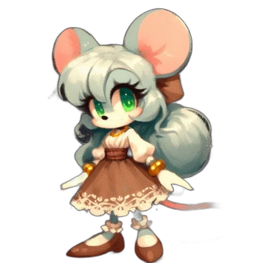 staff, animal, pixel art, concept art transparent PNG cut-out