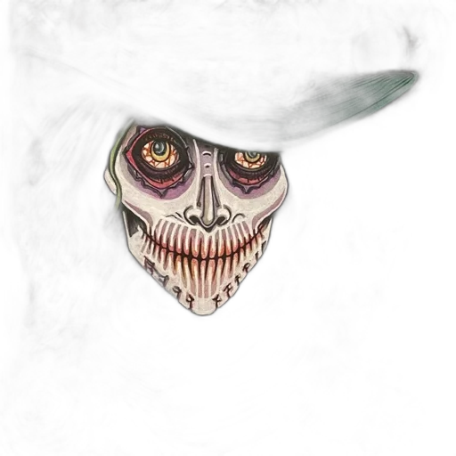 mask, hat, face, creature transparent PNG cut-out