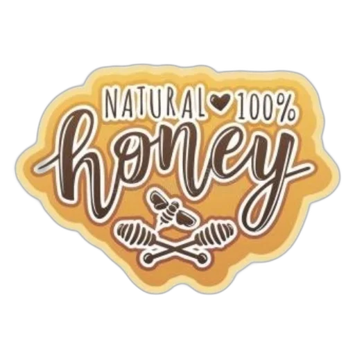 sticker, yellow, background, brown transparent PNG cut-out
