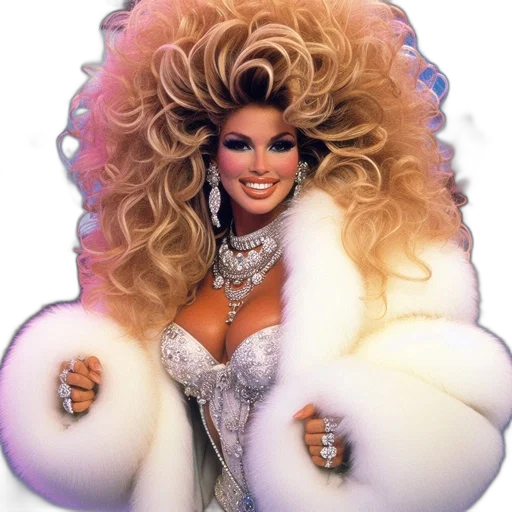 hair, jewelry, jacket, crown transparent PNG cut-out