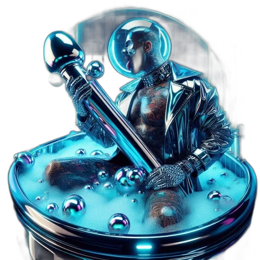 jewelry, bottle, robot, sword transparent PNG cut-out