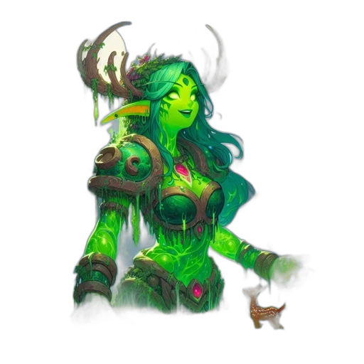 staff, creature, dragon, fantasy art transparent PNG cut-out