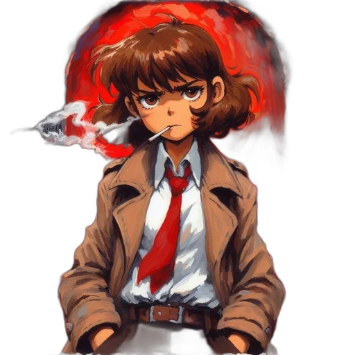 jacket, staff, face, umbrella transparent PNG cut-out