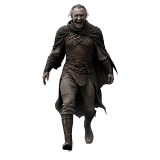 staff, creature, jacket, concept art transparent PNG cut-out