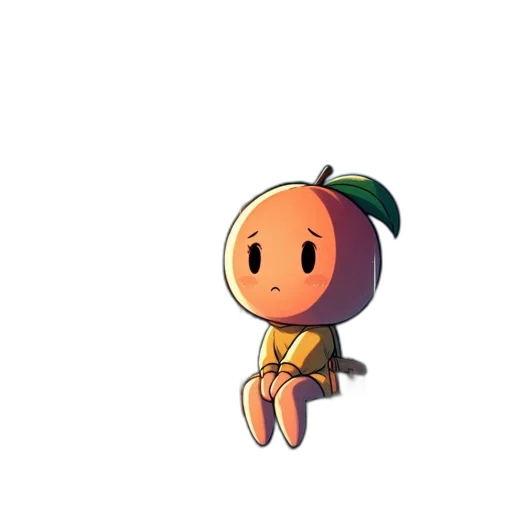 staff, creature, food, hat transparent PNG cut-out