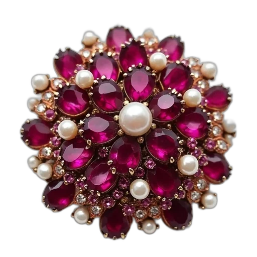 jewelry, crown, antique, ruby transparent PNG cut-out