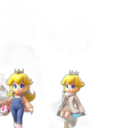 crown, 3d render, pixel art, concept art transparent PNG cut-out
