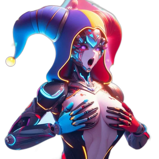 robot, mask, face, crown transparent PNG cut-out