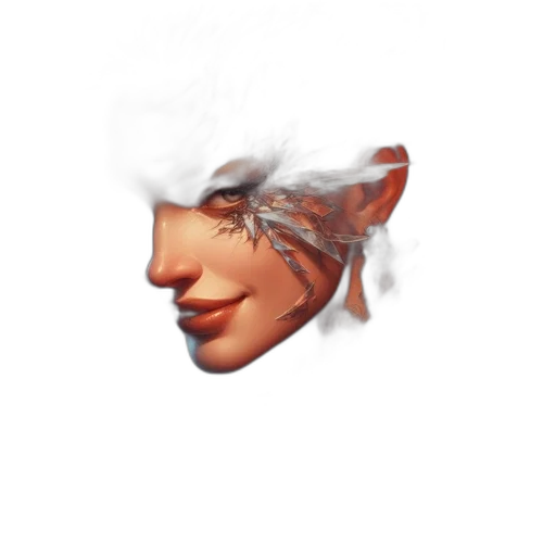 face, mask, hat, crown transparent PNG cut-out