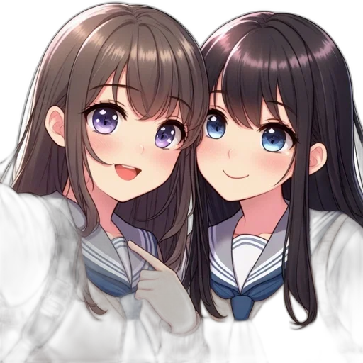 face, staff, weapon, anime transparent PNG cut-out