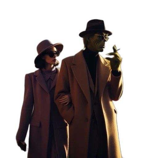 jacket, mask, concept art, comic book art transparent PNG cut-out