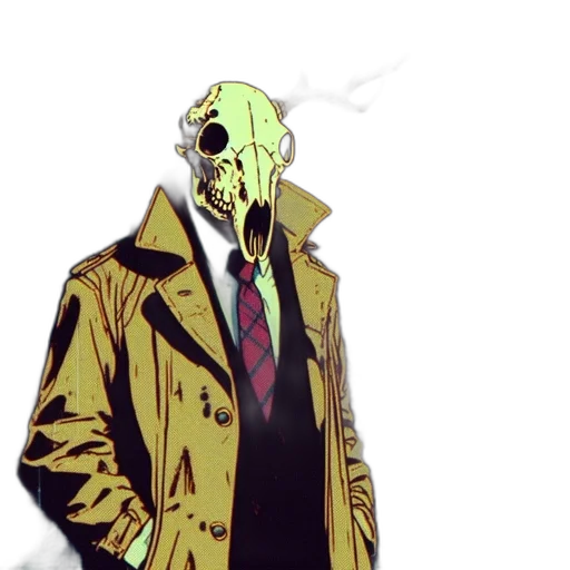 mask, jacket, face, robot transparent PNG cut-out