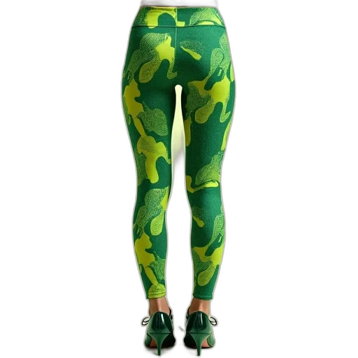 green, neon, picture, abstract transparent PNG cut-out