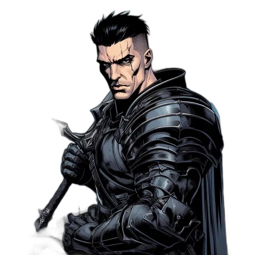 sword, staff, comic book art, concept art transparent PNG cut-out