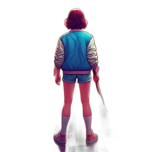 jacket, sword, weapon, robot transparent PNG cut-out