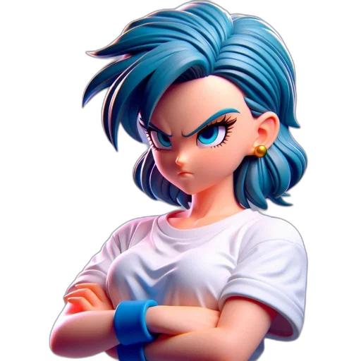 staff, concept art, 3d render, anime transparent PNG cut-out