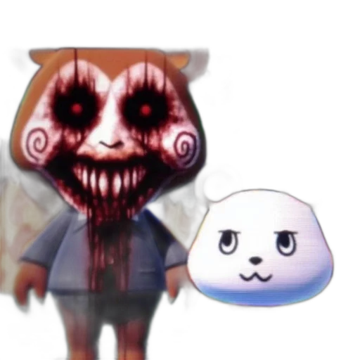 mask, creature, staff, face transparent PNG cut-out
