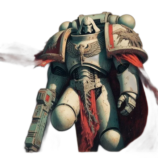 robot, mask, weapon, creature transparent PNG cut-out
