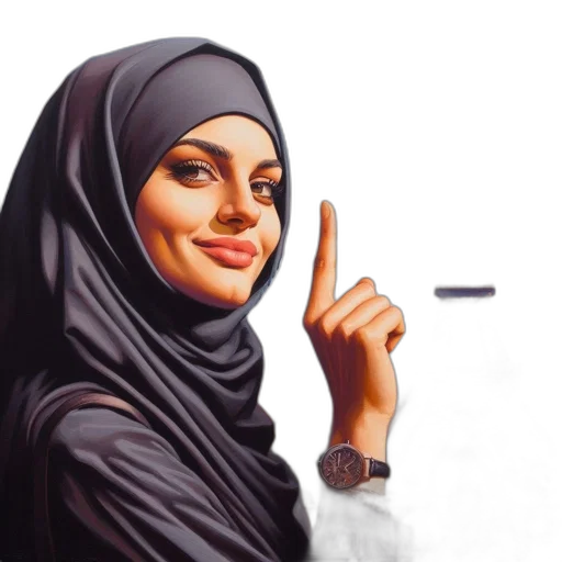 face, jewelry, weapon, photorealistic transparent PNG cut-out