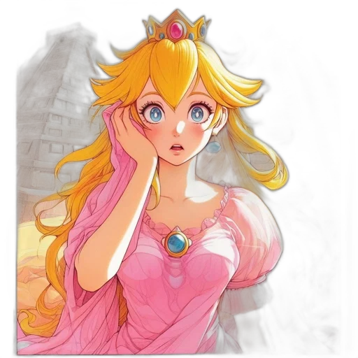 crown, dress, jewelry, face transparent PNG cut-out