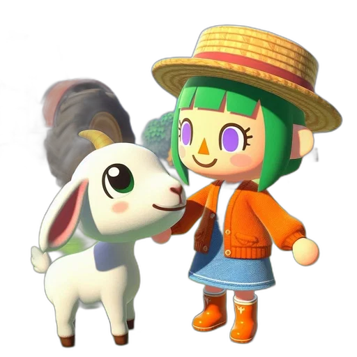 hat, animal, staff, weapon transparent PNG cut-out
