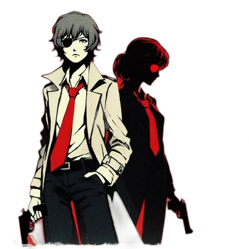 jacket, weapon, staff, concept art transparent PNG cut-out