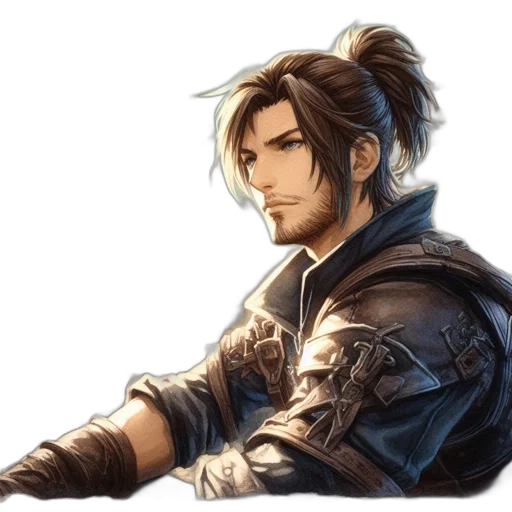 sword, staff, dragon, fantasy art transparent PNG cut-out