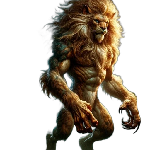 creature, animal, staff, hair transparent PNG cut-out