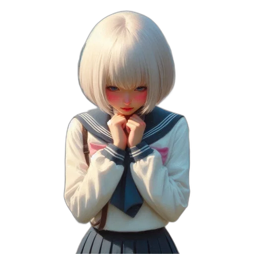 face, jacket, robot, creature transparent PNG cut-out