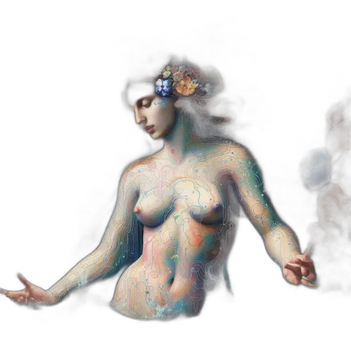 concept art, fantasy art, watercolor, photorealistic transparent PNG cut-out
