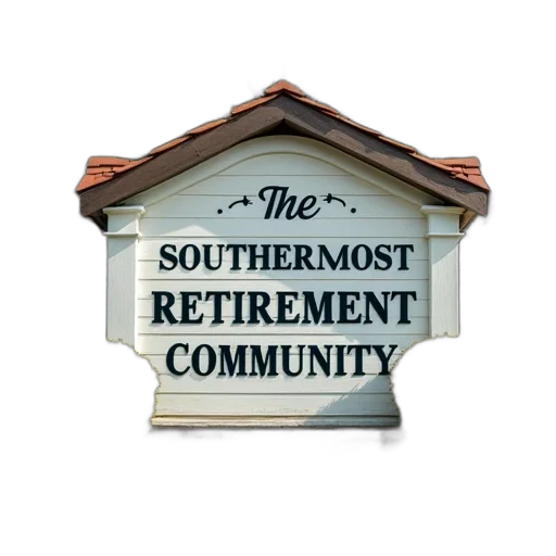 building, sign, reads, southernmost transparent PNG cut-out