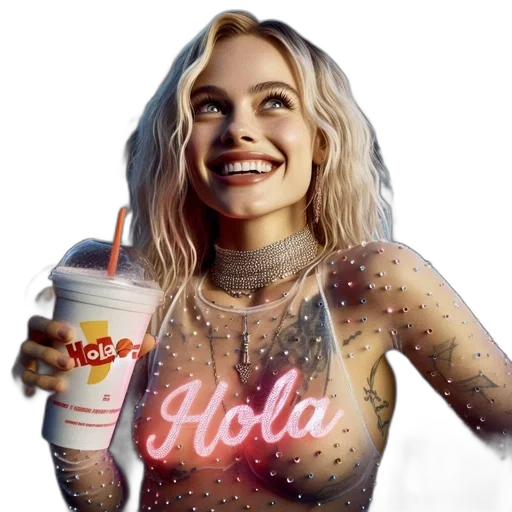 dress, food, face, bottle transparent PNG cut-out