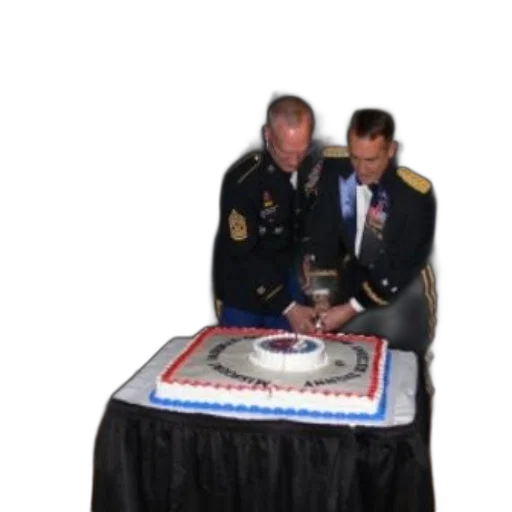 jacket, crown, staff, two transparent PNG cut-out