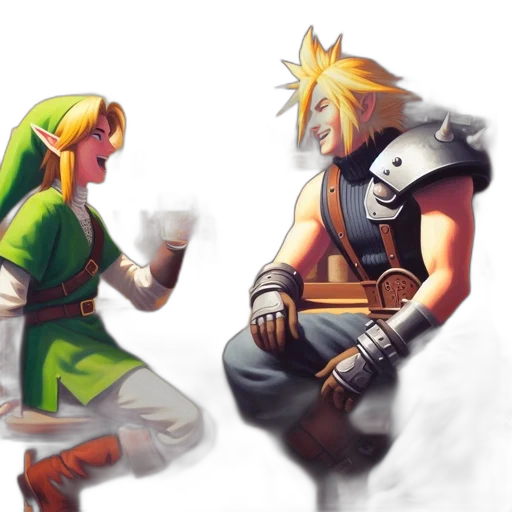 concept art, pixel art, fantasy art, 3d render transparent PNG cut-out