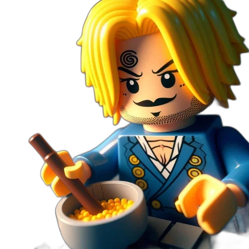 food, staff, weapon, 3d render transparent PNG cut-out
