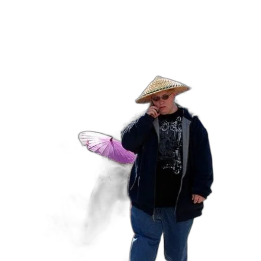 umbrella, hat, staff, mask transparent PNG cut-out