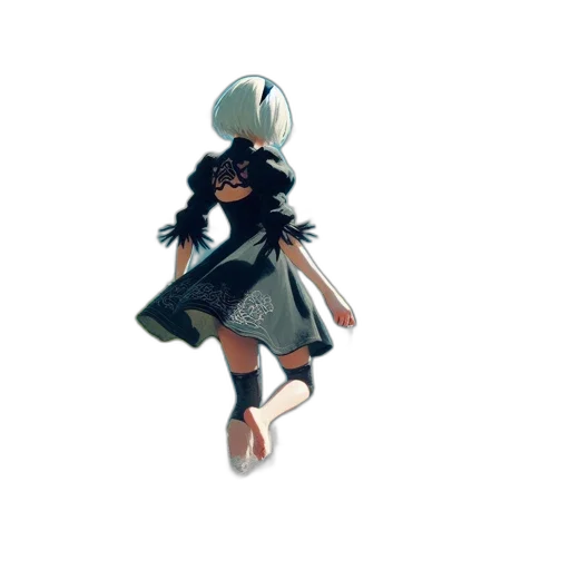 robot, mask, creature, dress transparent PNG cut-out