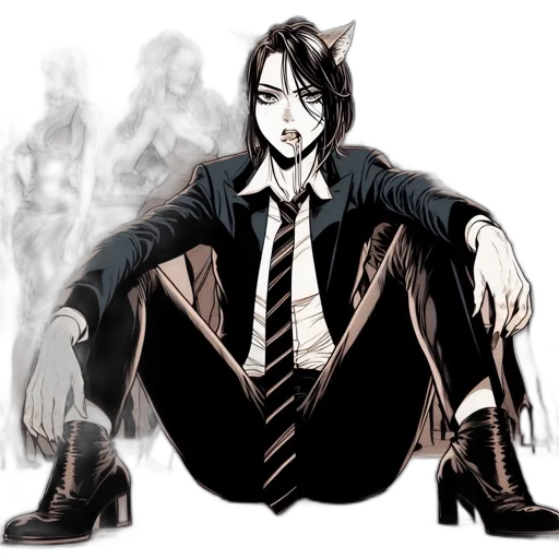 creature, animal, staff, mask transparent PNG cut-out