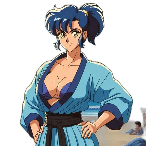 staff, dress, jacket, anime transparent PNG cut-out