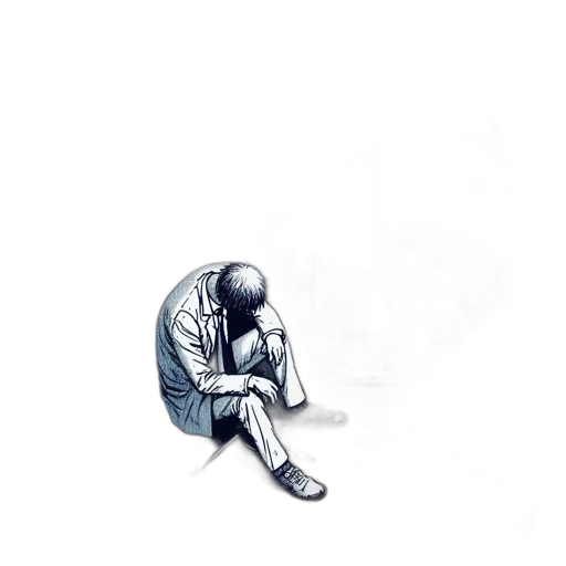 jacket, staff, face, robot transparent PNG cut-out
