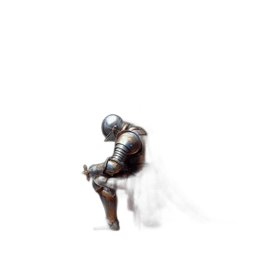 robot, sword, weapon, staff transparent PNG cut-out