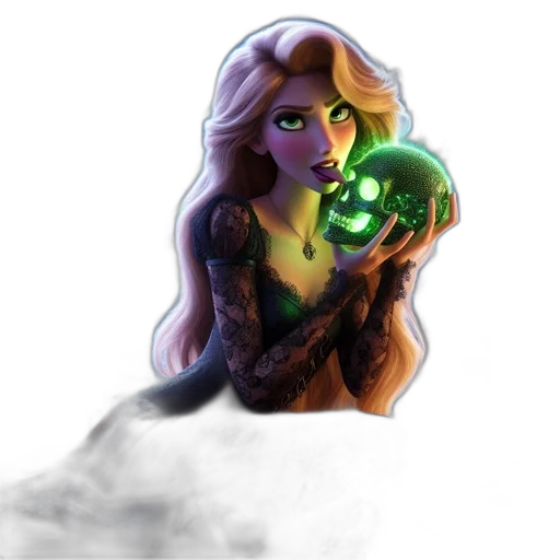 jewelry, mask, weapon, fantasy art transparent PNG cut-out