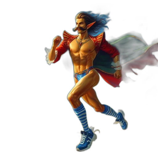 concept art, fantasy art, comic book art, 3d render transparent PNG cut-out