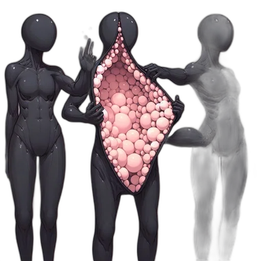 dress, concept art, 3d render, pixel art transparent PNG cut-out