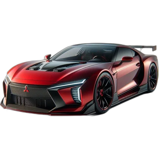 car, 3d render, photorealistic, concept art transparent PNG cut-out