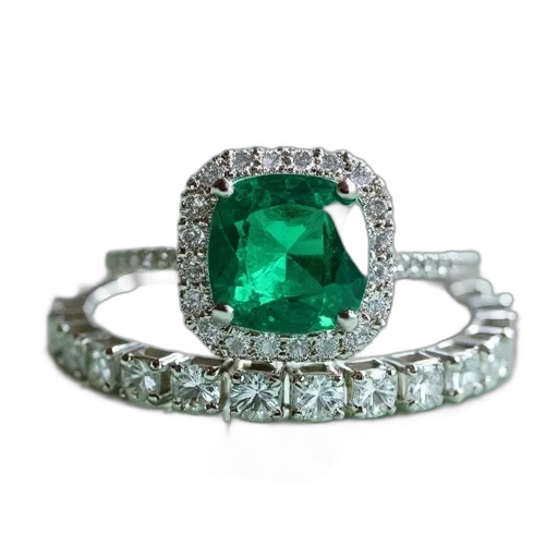 jewelry, crown, green, carat transparent PNG cut-out