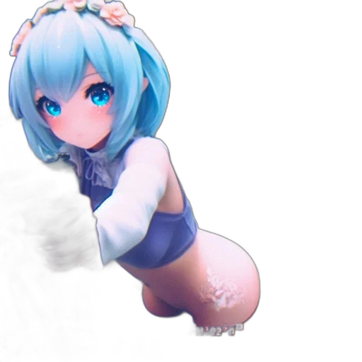 robot, dress, staff, creature transparent PNG cut-out