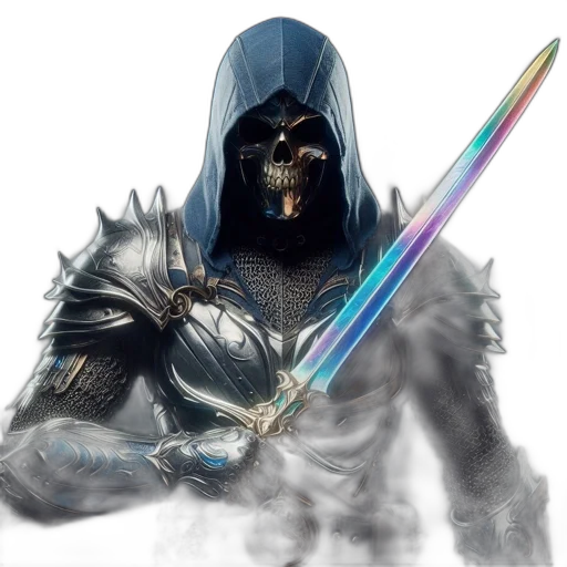 sword, weapon, staff, mask transparent PNG cut-out
