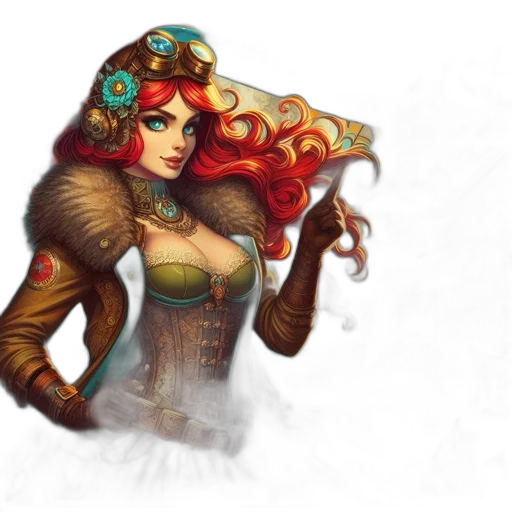 fantasy art, concept art, comic book art, pixel art transparent PNG cut-out
